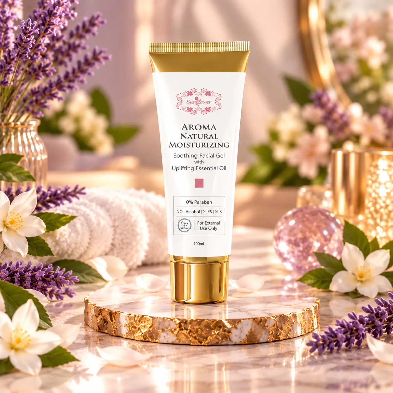 Natural Moisturing Facial Cleansing Gel