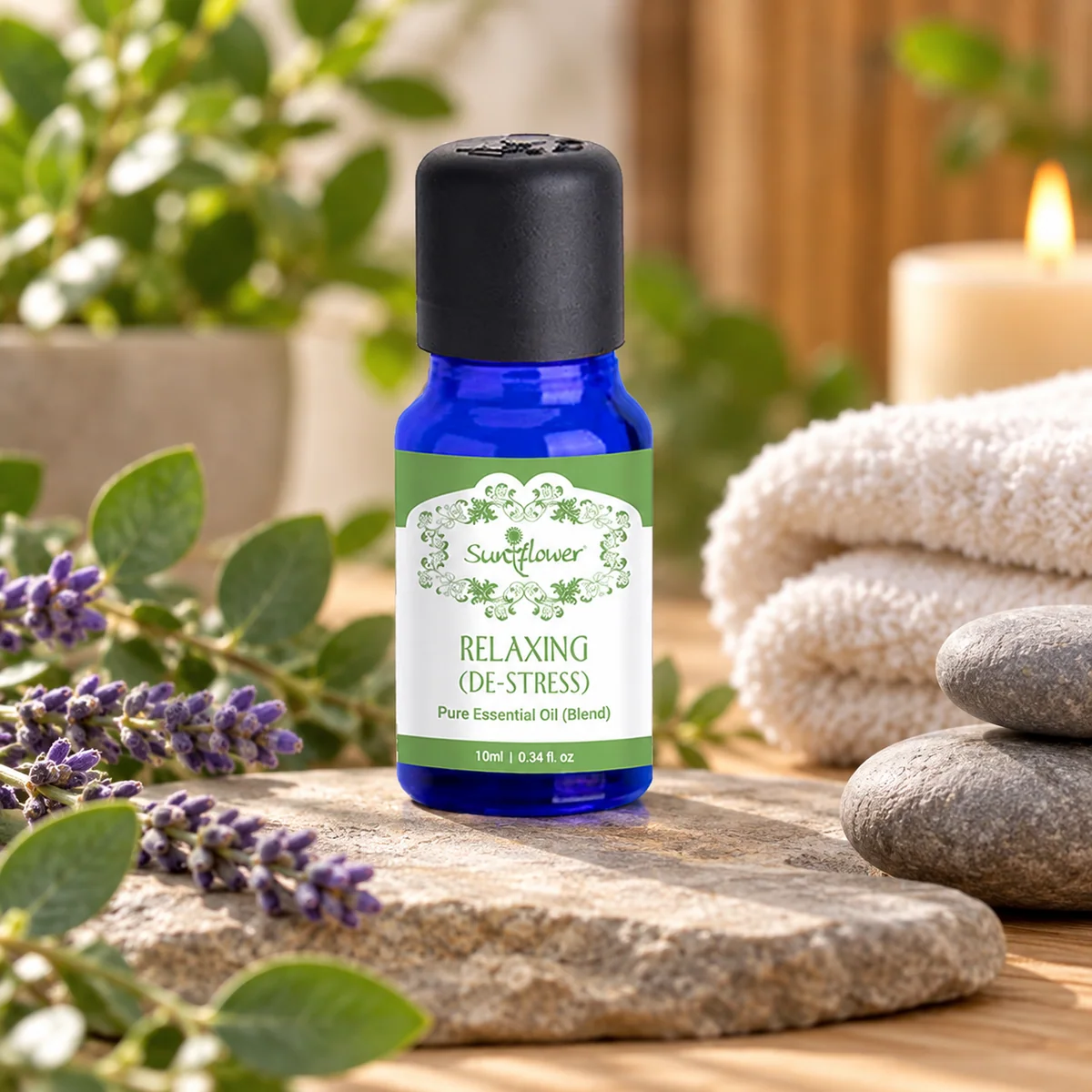 pure essential oil blend relaxing lifestyle